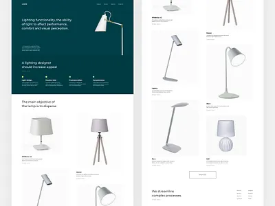 ONLINE STORE FOR OFFICE LIGHTING aftereffects branding brutalism business clean concept figma flat minimal minimalism photoshop sketch stores ui ux webdesign