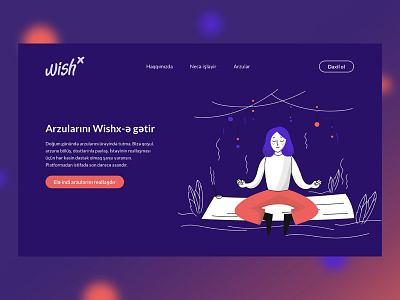 WisX Landing Page (Concept) landingpage ui design uidesign ux design web design