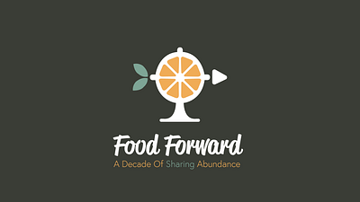 Food Forward - Logo Design adobe artsatucf brand branding clites colby design food forward gdsa logo logo design logodesign logos logotype typography ucf vector
