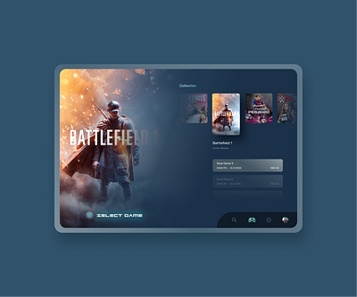 UI Gaming Desktop game gamedesign gaming gaming app streamer ui design uidesign uigamedesign uigaming