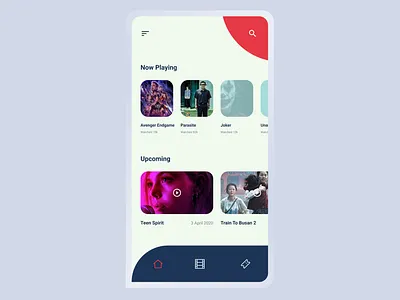 Movies App Design cinemaapp mobilesapp moviesapp ui design uidesign uidesigns