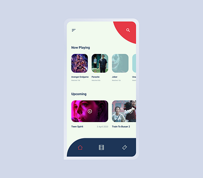 Movies App Design cinemaapp mobilesapp moviesapp ui design uidesign uidesigns