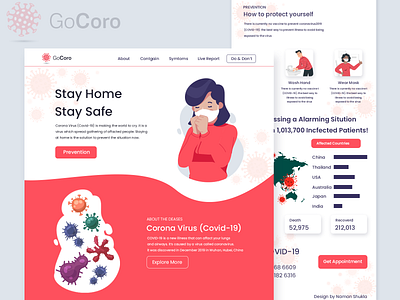 Go Corona web ui