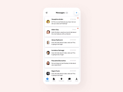 Message UI Micro Interaction animation design dribbble dribbble best shot interface ios app design micro interaction mobile app principleapp protopie prototype prototype animation ui design uiux