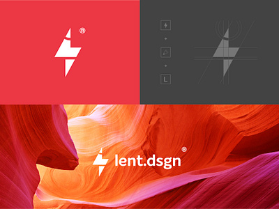 lent.dsgn New Logo brand branding clean design logo minimal product design type typography vector