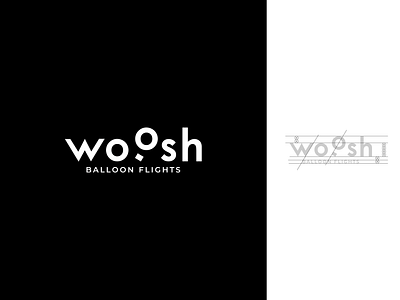 Woosh Balloon Flights aesthetic airplane airplanes balloon balloonlogo blackandwhite dailylogochallenge design dribbble flat flight icon illustration ilustration sky travel traveling vector