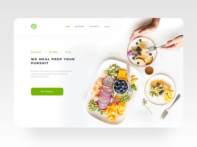 1% Fitness design typography ui user interface design ux web design