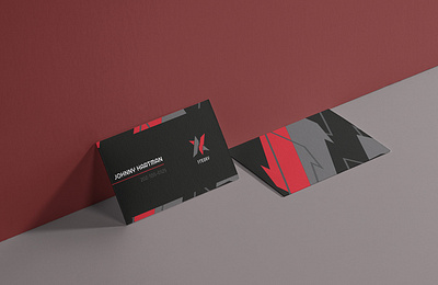 Business card design branding design flat lettering logo minimal type typography vector