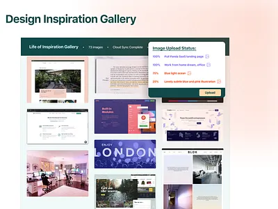 Daily UI Day #031! File Upload dailyui grid grid design layout masonry web web design
