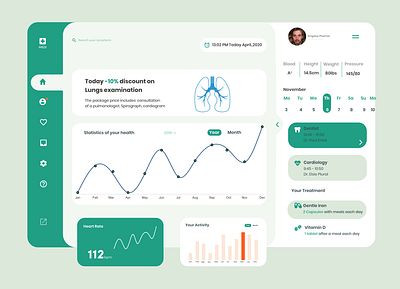 Medic online app design health app health care app healthcare medical medical app medicine pharmacy ui ux