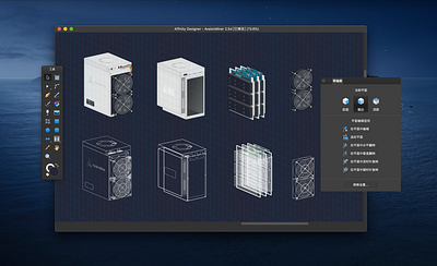 Miner 2.5d 2.5d computer illustration