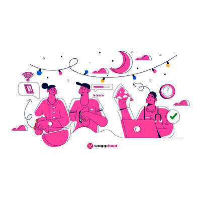 Nightlife app branding design flat icon illustration logo minimal uiux ux vector
