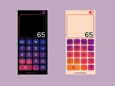 Dailu Ui4 - Calculator calculator dailyui4 uiinspiration web webdesign