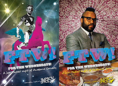 FTWednesdays graphic design poster art