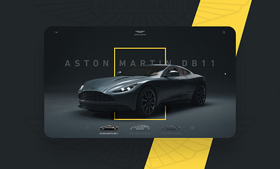 Daily UI Challenge 022/100 - Aston Martin Web Concept 100uichallenge adobe xd ankur tripathi aston martin daily 100 challenge dailychallenge dailyui dailyuichallenge redesign concept webdesign