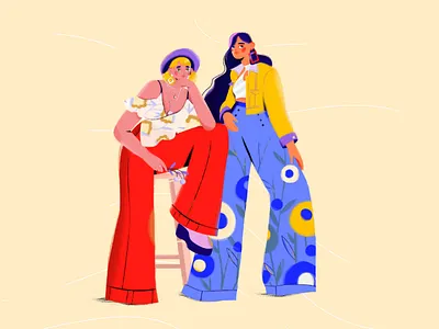 Pretties 2d agency animation beauty design girls graphic illustration motion studio