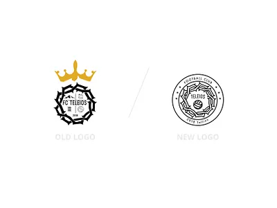 Old and new logo branding design designer graphic graphicdesign illustrator logo logodesign photoshop typography