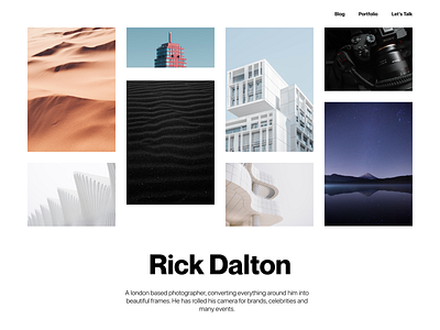 Photographer blog clean concept design grid landing page minimal minimalist photography portfolio uiux web design webdesign website