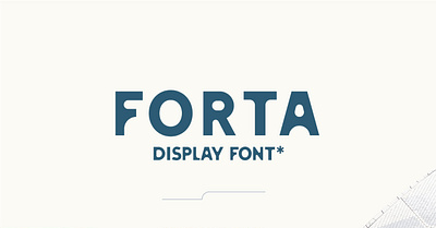 FORTA Free Font design display download download free font font free