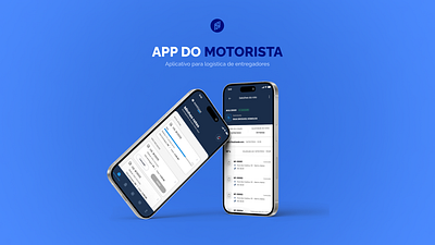 UI/UX Design de App para Entregadores logistic mobile ui ux