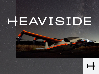 Heaviside by Kittyhawk - Branding [2 of 2] aerospace apparel brand branding concept branding design business card design icon identity logo logo design logotype minimal startup tech tshirt wordmark wordmark logo