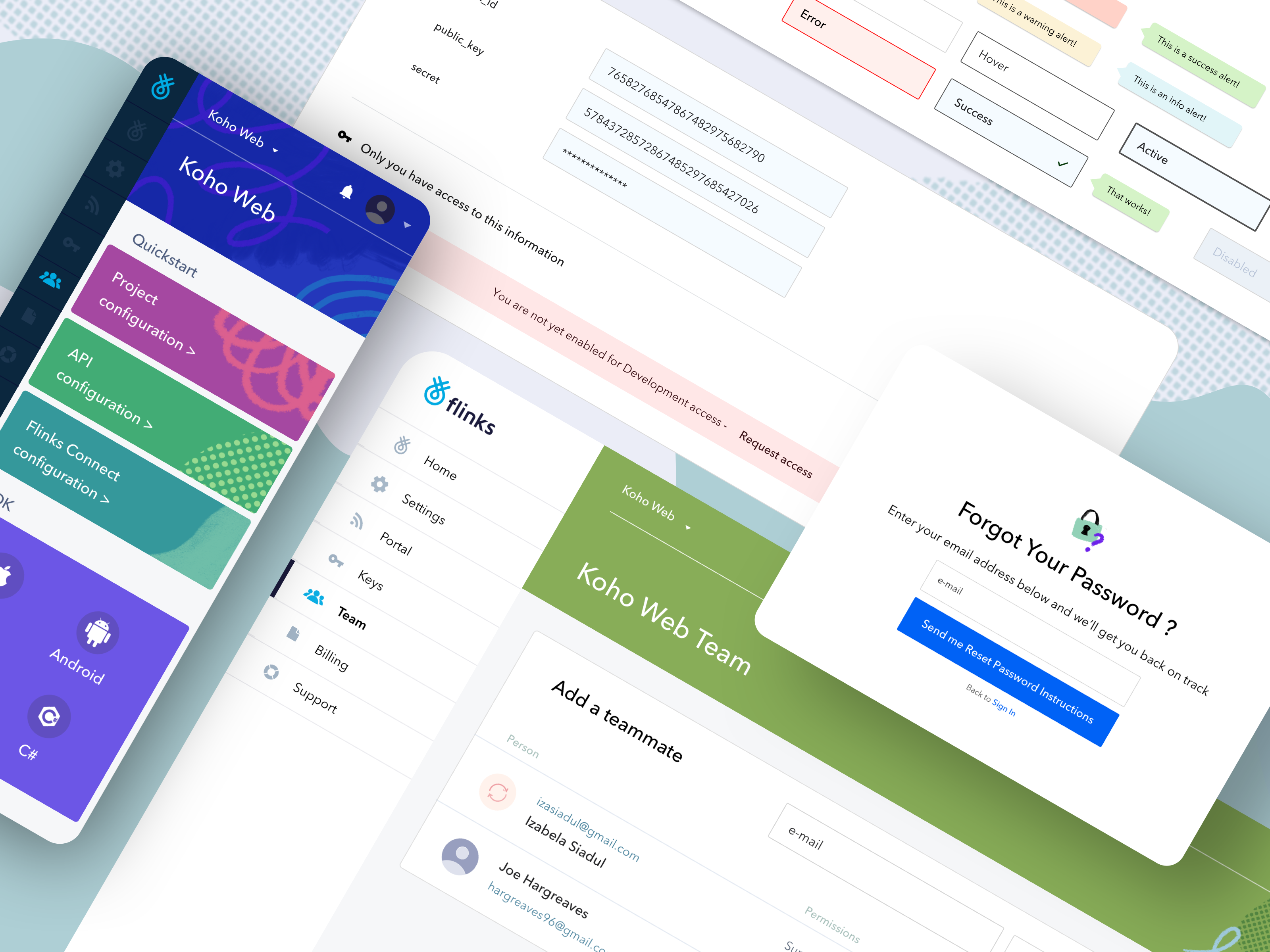 Example of Monthly Creative UI/UX Design