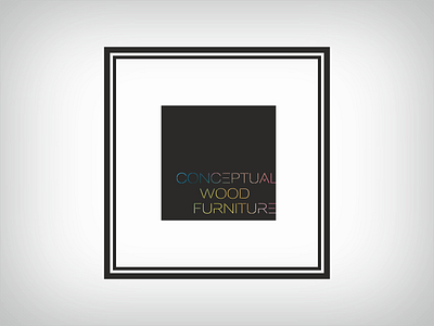 “KAZIMIR” logo black square branding competitive conceptual eco furniture for sale logodesign logotype malevich malevichs black square naming old work one color logo typography wooden furniture