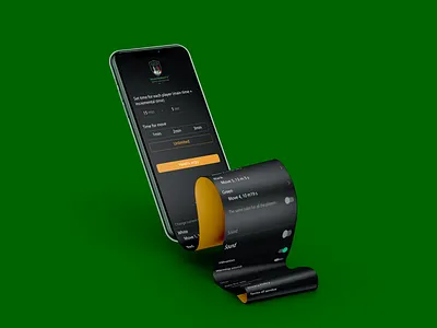 Chess Timer App app app design application design mobile app mobile app design photoshop uxuidesign vector