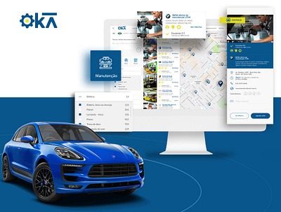 Oka branding dashboad illustrator photoshop ui user interface design ux web application