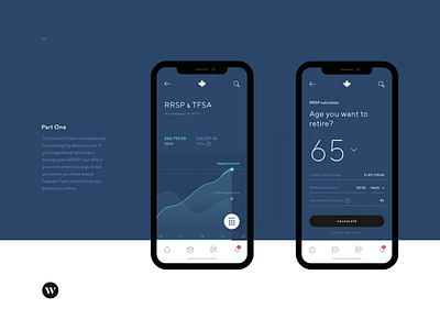 Canada Revenue Agency (CRA) app branding canada design minimal ui ux