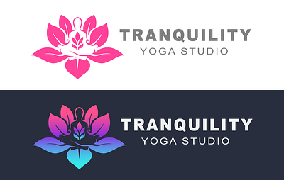 Tranquility Yoga Studio - Logo Design boise boiselogodesign fourthdimension fourthdimensionlogo graphicdesign logo logodesign logodesigner