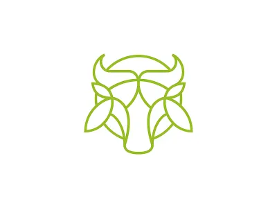 Cow Or Bull Sacred Mark animal animal logo brand brand and identity bull logo classic cow logo design forsale logo logogram luxury