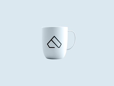 Tinas Dental Clinic Branding - Cup abstract blue branding clinic dental diamond luxury minimal pastel repiano teeth