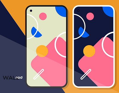 WallRod Update abstract android android app app art design design app developer dribbble flat graphic design graphic art minimal minimalism wallpaper