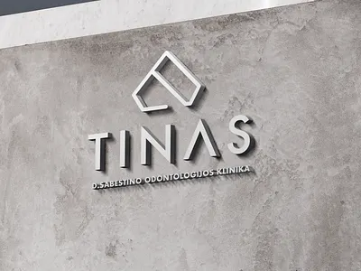 Tinas Dental Clinic Branding abstract blue branding clinic dental diamond luxury minimal pastel repiano teeth