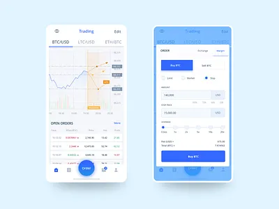 Sonata mobile app app design application coins crypto crypto currency cryptocurrency exchange mobile mobile app mobile app design mobile design mobile ui trading ui