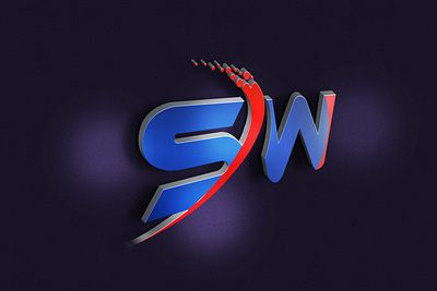 Logo Design Mockup 3d logo design design illustration logo vector