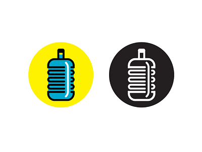 Gallon icon bottle drink gallon icon liquid water
