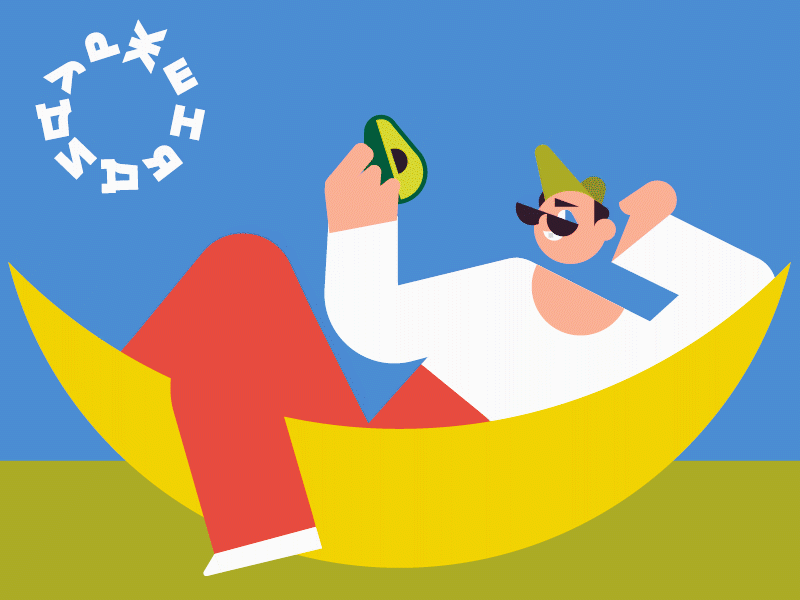 Jenya Didur 2d animation art charachter design covers design flat illustration motion vector