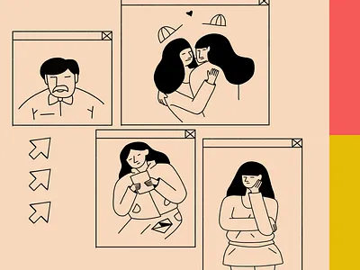 Stay safe ❤️ 2d motion graphics branding design illustration logo mograph ui