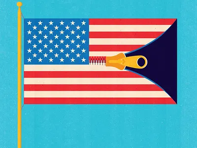 Premium Stock: Business & Editorial america business businesscard conceptual design editorial editorial illustration flag graphicdesign illustration license licensing politics print ready to license stock stock art textured usa vector