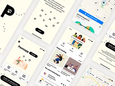 Designflows 2020 contest app apple blur branding clean design fashion graphic design graphic design icon illustrator ios iphone map music pet shop ui ux