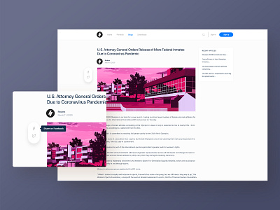 Blog | Press "L" if you like this one! adobe xd apple blog google landing page minimalist template design typogaphy uiux userinterface white