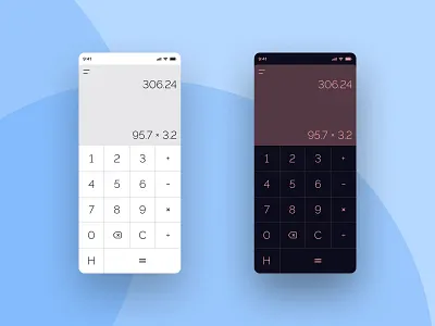 Daily UI 004 : Calculator android app design calculator calculator app calculator ui daily 004 daily ui daily ui challenge dailyui dailyuichallenge dribbble ui uidesign uiux ux uxdesign