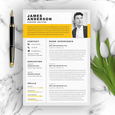 Creative | Modern Resume Template clean resume creative resume curriculum vitae cv template download free modern modern resume professional resume resume design resume template template