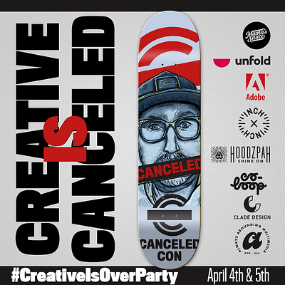 CanceledCon canceled conference creative creativeiscanceled illustration ipadpro procreate social distancing