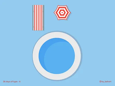 36 Days of Type | Number 6 36days 36days6 36daysnumber6 36daysoftype 36daysoftype07 adobeillustrator artwork artworks design graphicdesign illustration vector