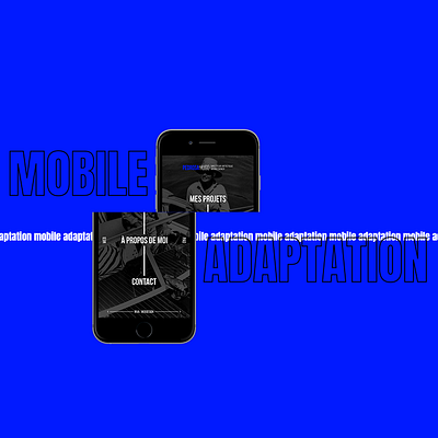 CV - Motion graphic - Mobile screen cv mobile adaptation motion motion design motiongraphics resume resume cv