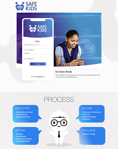 Child Tracking Ux Case Study app flat design illustration responsive safety tracking app typography ui ui ux uiux ux