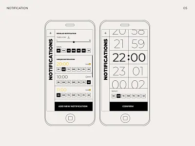 What are you feeling? app application bauhaus design emotion feeling notification social typography ui ux web
